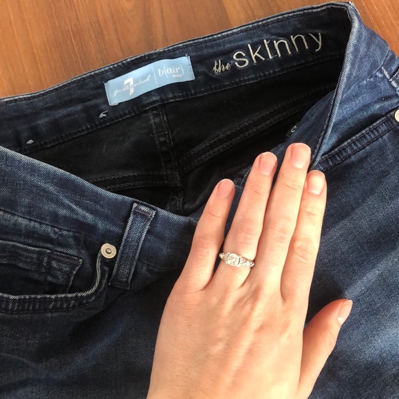 50% off in bundle - 7 For All Mankind b(air) skinny jeans - Picture 7 of 10